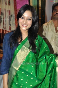 Ritu Barmecha at Cotton and Silk Park exhibition launch