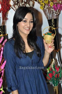 Ritu Barmecha at Cotton and Silk Park exhibition launch