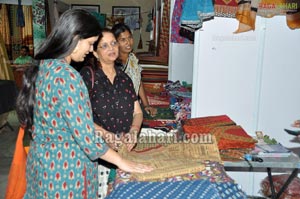 Ritu Barmecha at Cotton and Silk Park exhibition launch