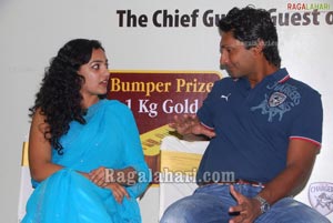 DC Gold Hungama at TMC with Nithya Menon