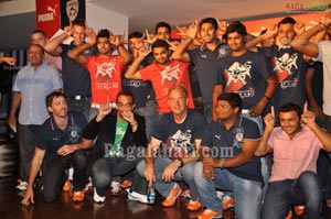 PUMA Unveils Deccan Chargers Team Jersey and Fanwear