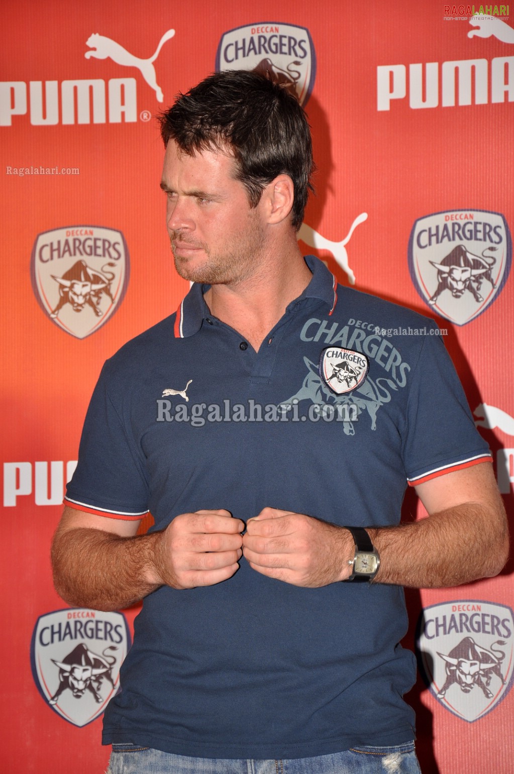 Deccan Chargers Team Jersey and Fanwear Launch