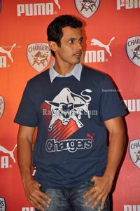 PUMA Unveils Deccan Chargers Team Jersey and Fanwear