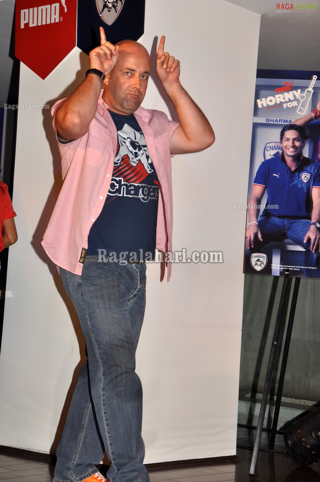 Deccan Chargers Team Jersey and Fanwear Launch