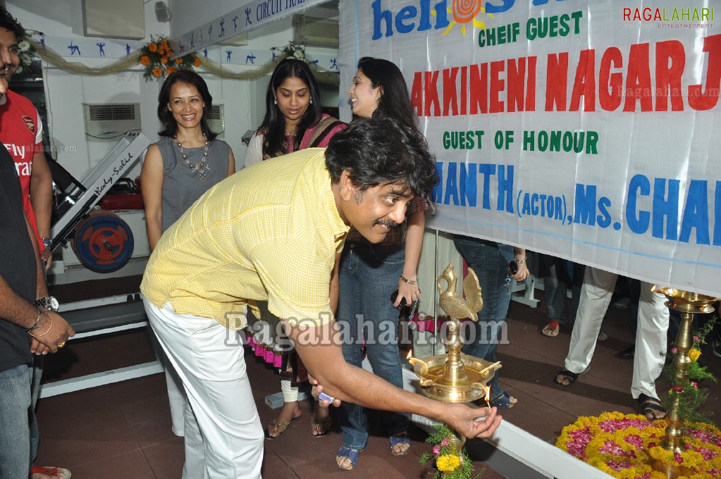 Nagarjuna Launches Circuit Training Centre at Helios