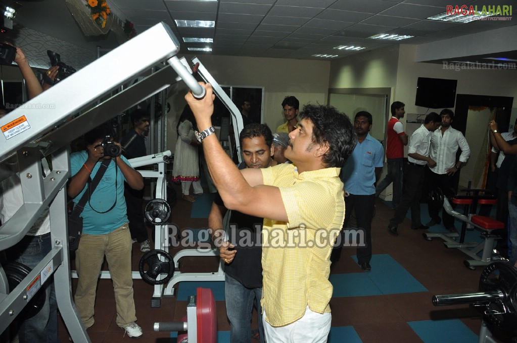 Nagarjuna Launches Circuit Training Centre at Helios