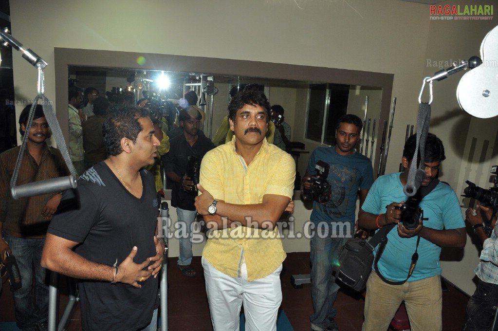 Nagarjuna Launches Circuit Training Centre at Helios