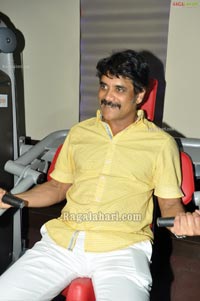 Nagarjuna Launches Circuit Training Centre at Helios