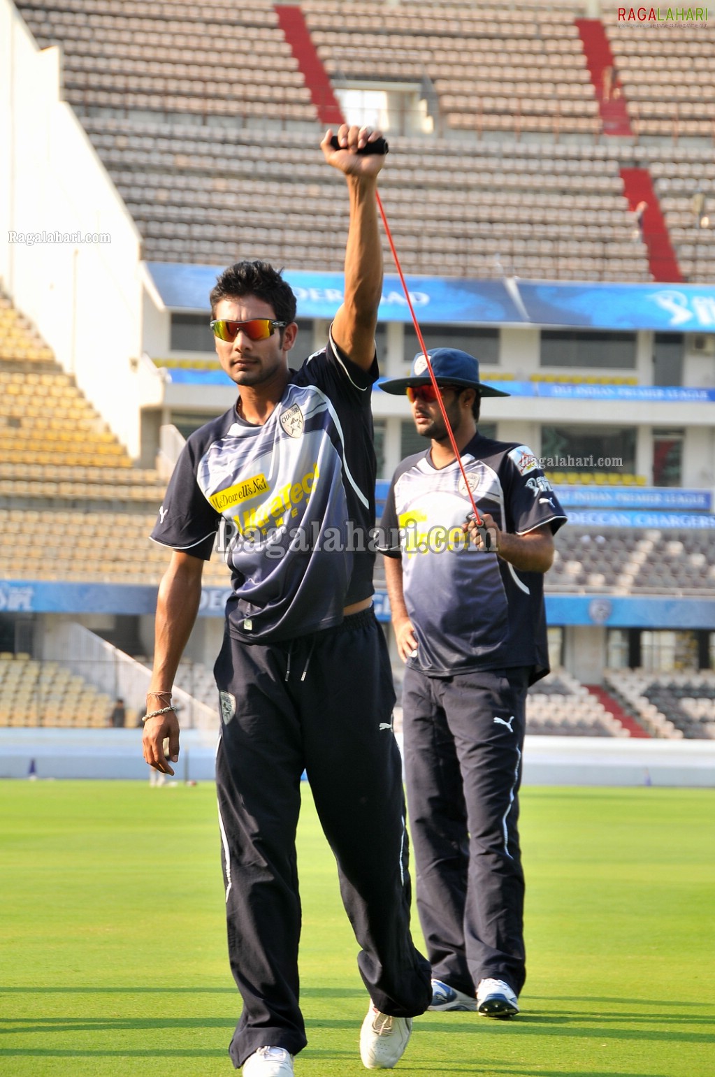 Deccan Chargers Practice for IPL4