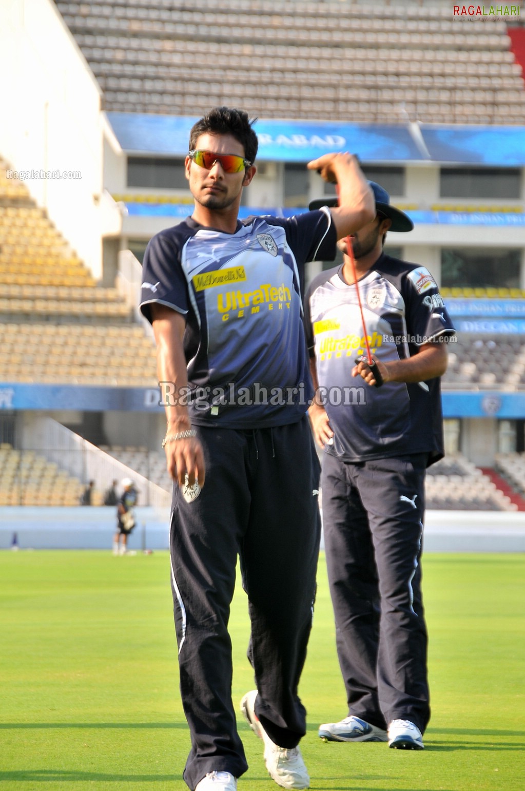 Deccan Chargers Practice for IPL4