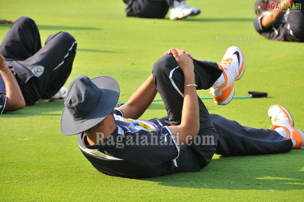 Deccan Chargers Practice for IPL4