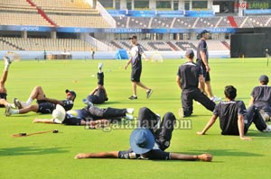 Deccan Chargers Team 2011 Practice for IPL4