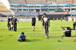 Deccan Chargers Team 2011 Practice for IPL4