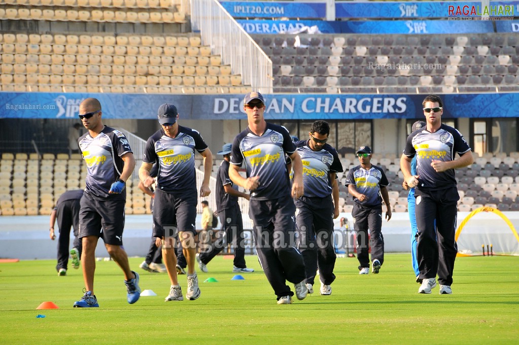 Deccan Chargers Practice for IPL4