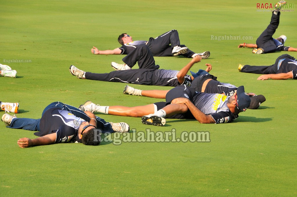 Deccan Chargers Practice for IPL4