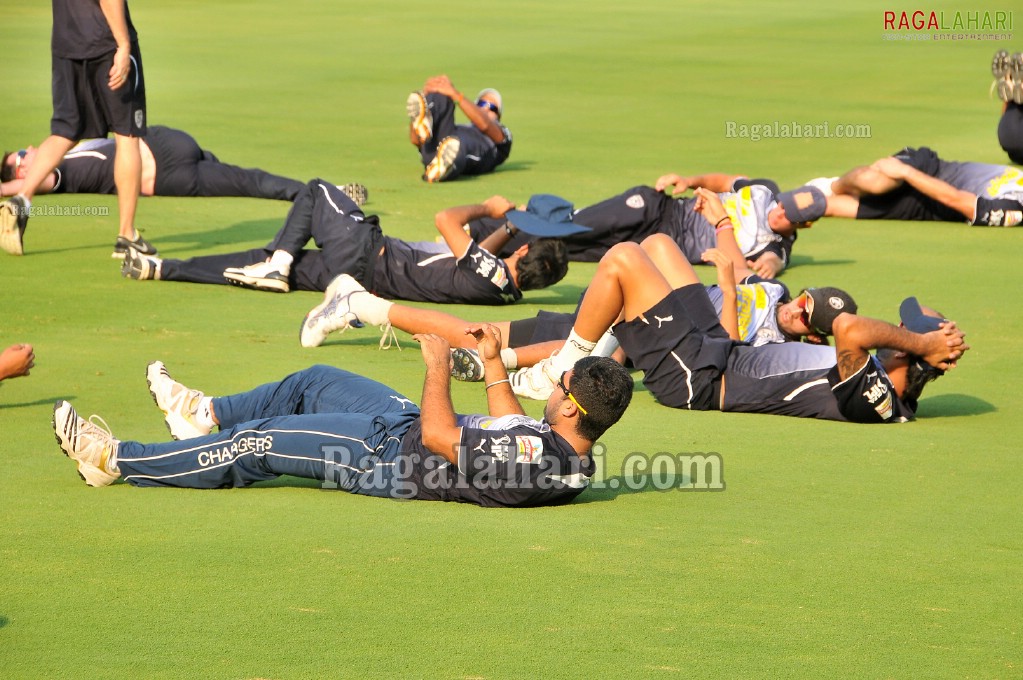 Deccan Chargers Practice for IPL4