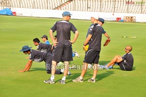 Deccan Chargers Team 2011 Practice for IPL4