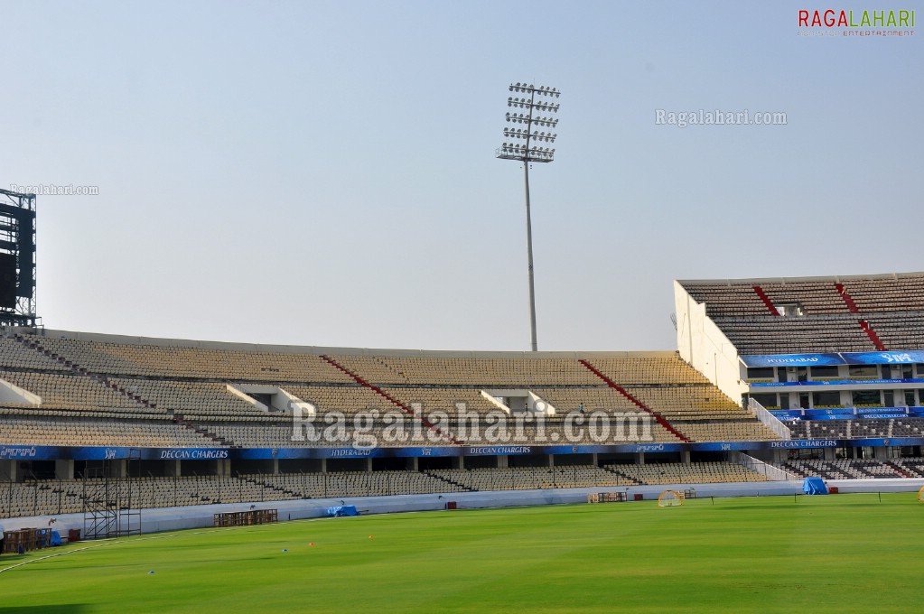 Deccan Chargers Practice for IPL4