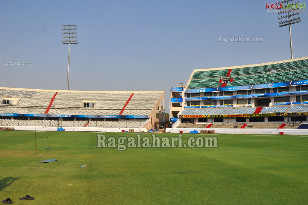 Deccan Chargers Practice for IPL4