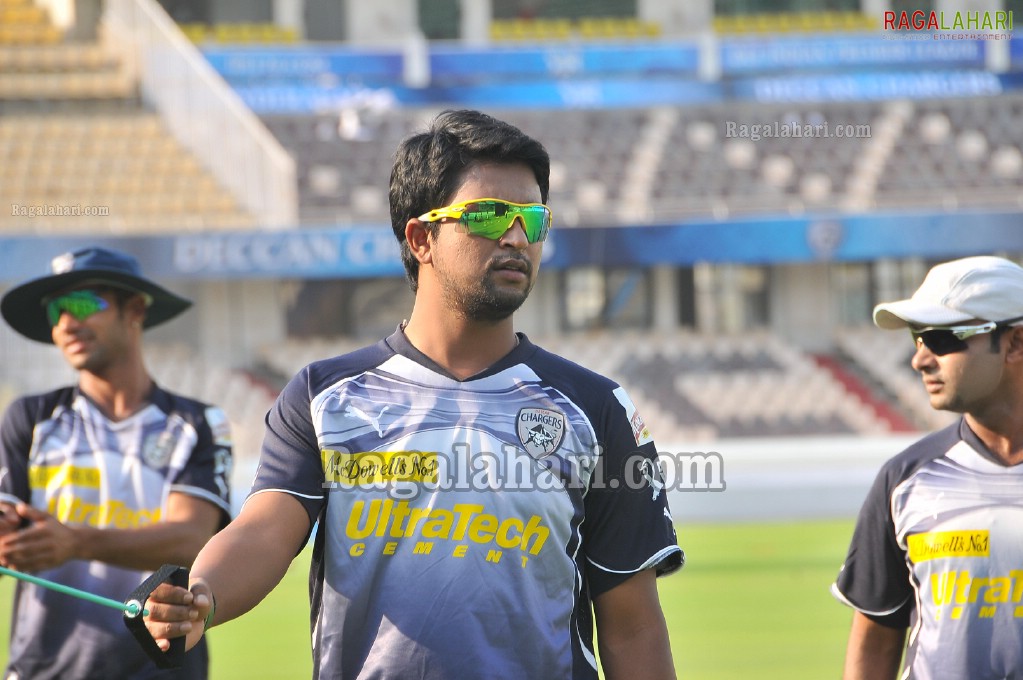 Deccan Chargers Practice for IPL4