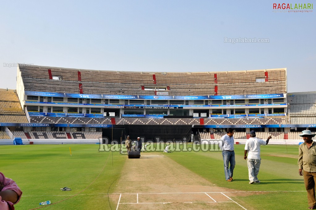 Deccan Chargers Practice for IPL4