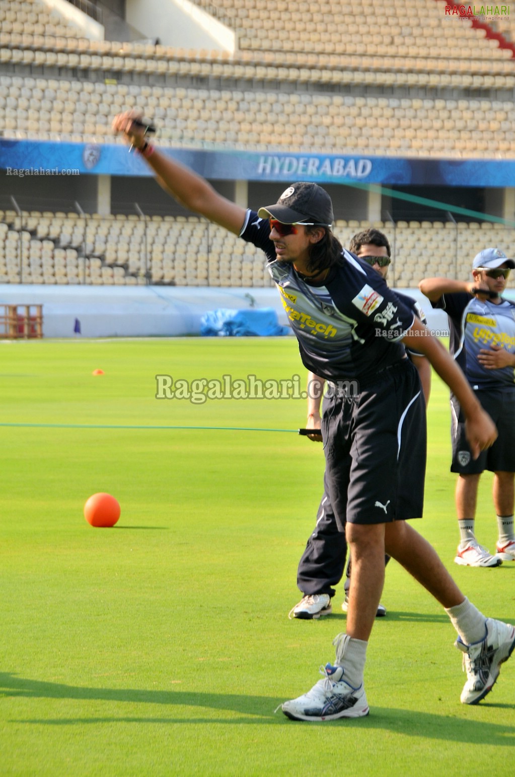 Deccan Chargers Practice for IPL4