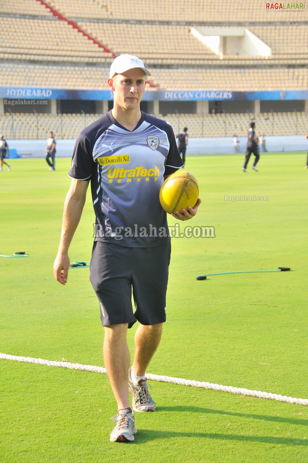 Deccan Chargers Practice for IPL4