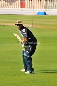 Deccan Chargers Team 2011 Practice for IPL4