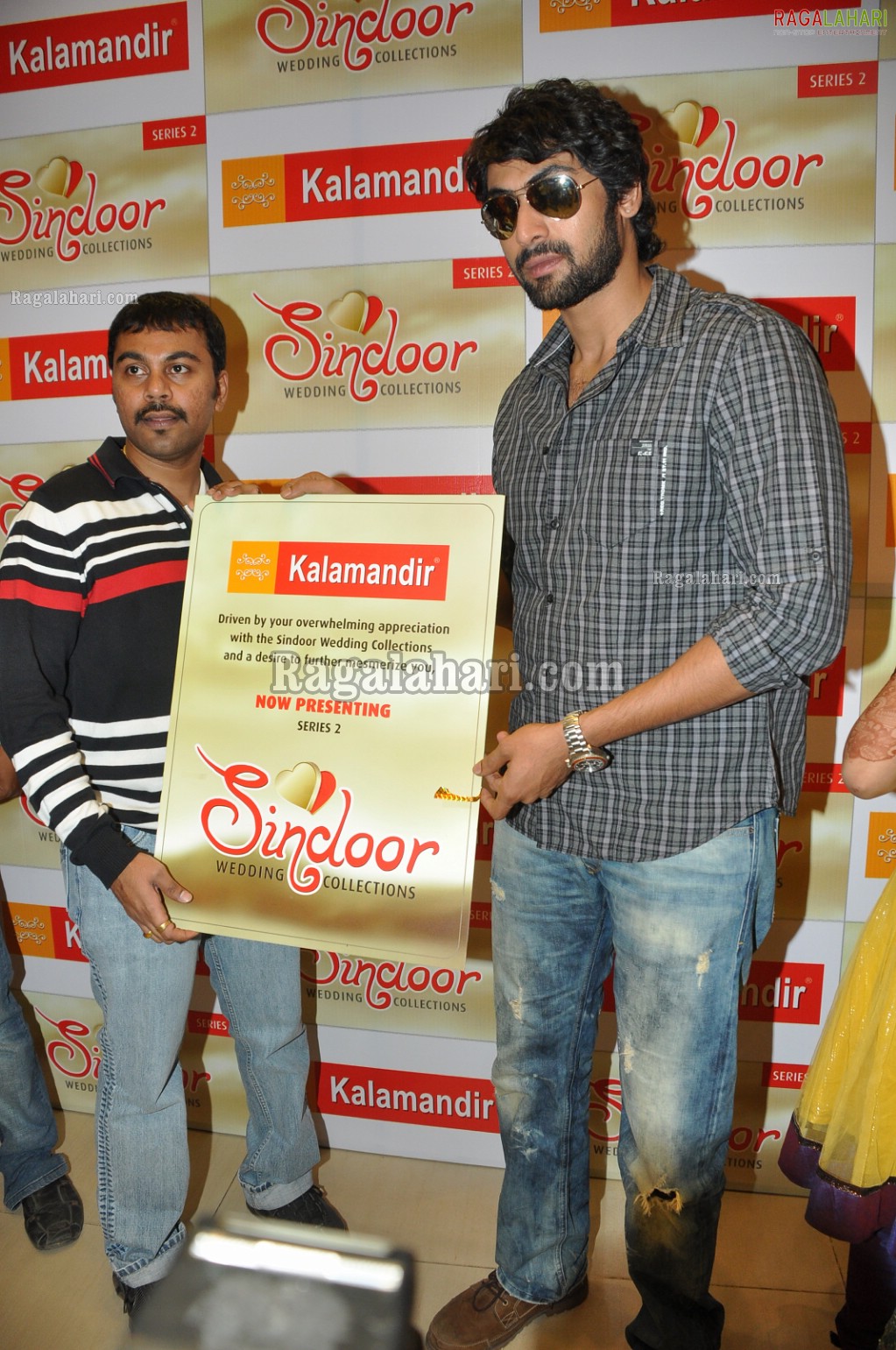 Rana Launches Kalamandir Sindoor Wedding Collections (Series 2)