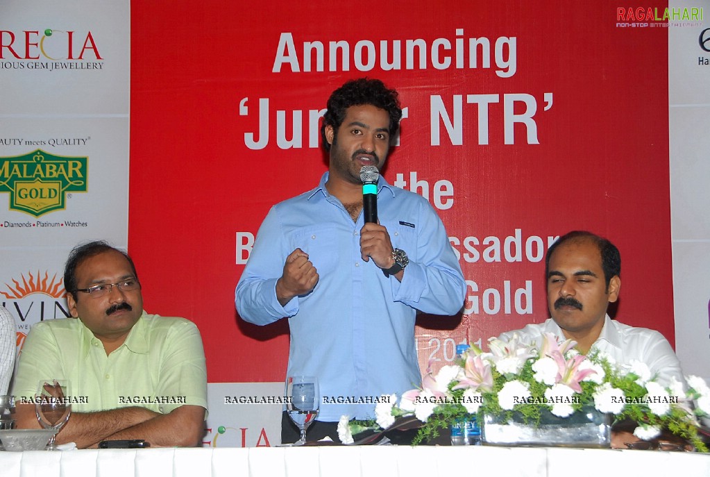 NTR as Malabar Gold Brand Ambassador Announcement