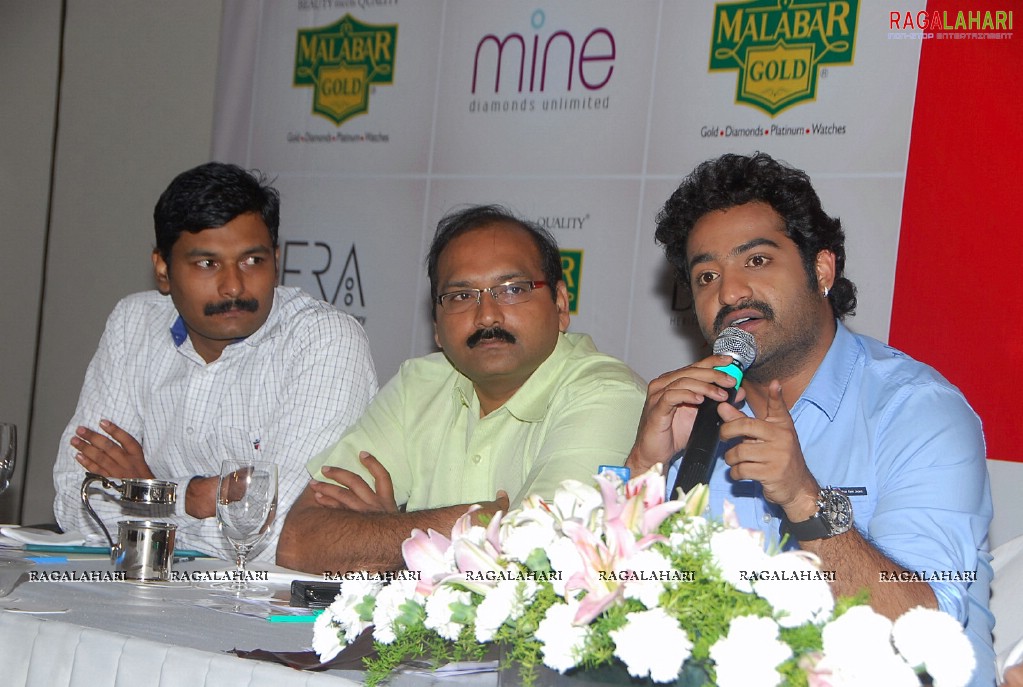 NTR as Malabar Gold Brand Ambassador Announcement