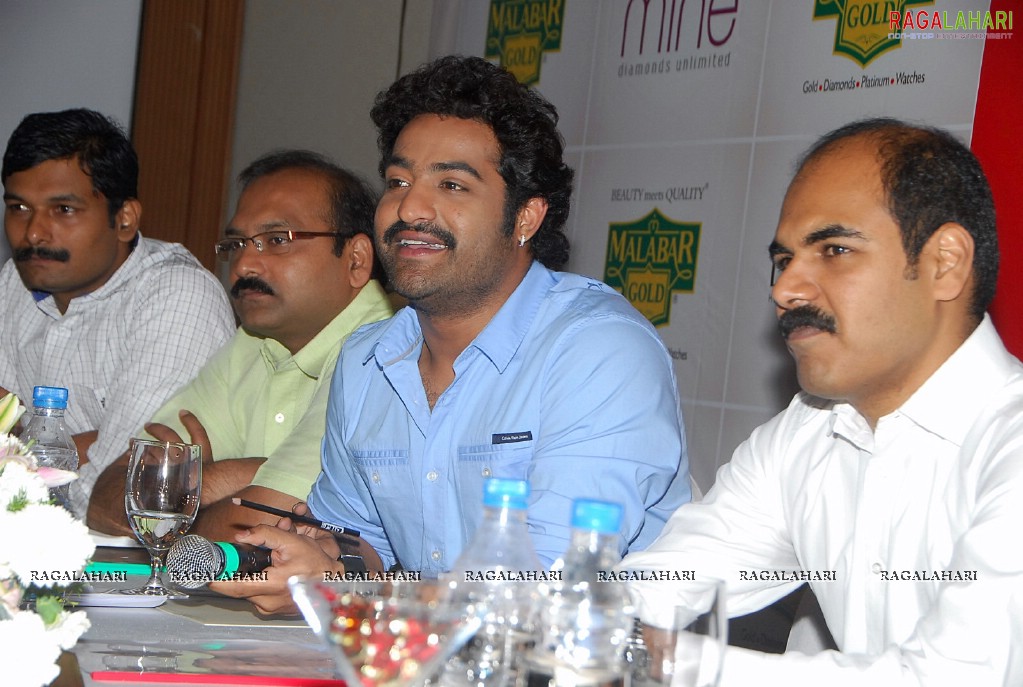 NTR as Malabar Gold Brand Ambassador Announcement