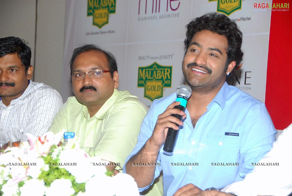 NTR as Malabar Gold Brand Ambassador Announcement