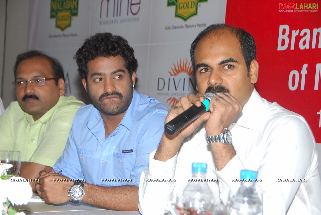 NTR as Malabar Gold Brand Ambassador Announcement