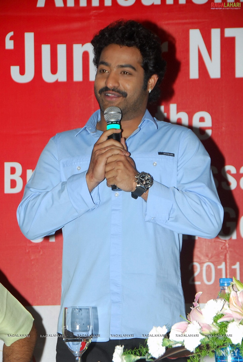 NTR as Malabar Gold Brand Ambassador Announcement