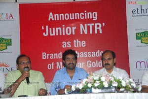 NTR as Malabar Gold Brand Ambassador