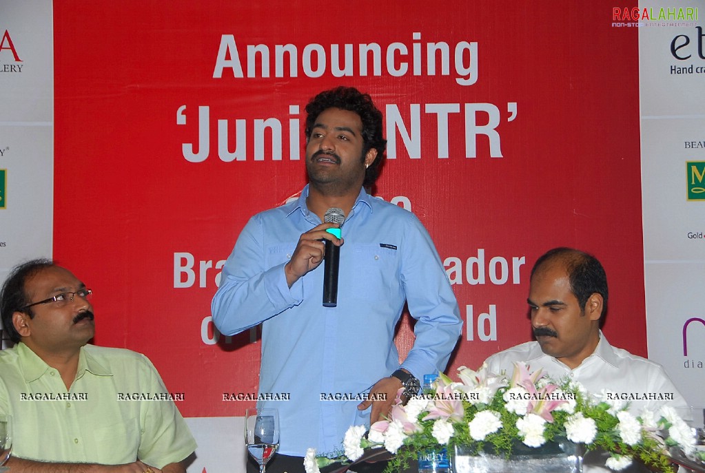 NTR as Malabar Gold Brand Ambassador Announcement