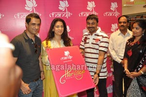 Juhi Chawla Launches Heritage Wedding Collection at Mandir