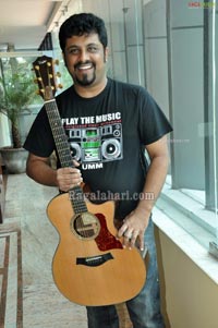 Singer-Lyricist-Musician Raghu Dixit Press Meet