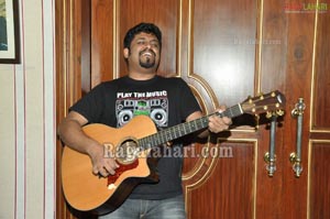 Singer-Lyricist-Musician Raghu Dixit Press Meet