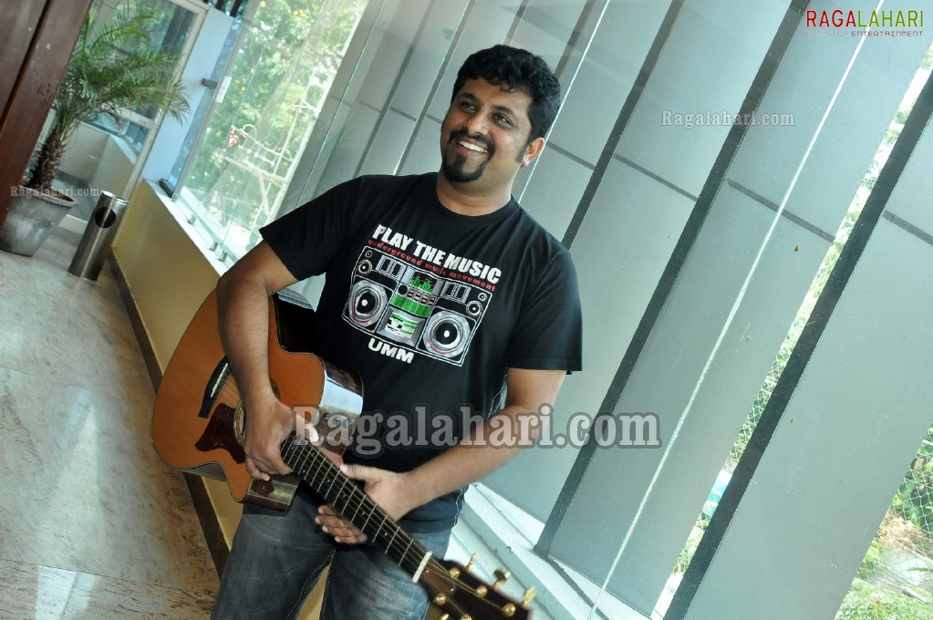 Contemporary Folk Musician Raghu Dixit Press Meet