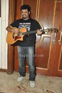 Singer-Lyricist-Musician Raghu Dixit Press Meet