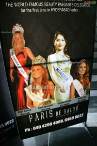 World Famous Beauty Paegants at Paris De Saloon