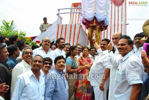 Rajababu Statue Launch at Rajahmundry