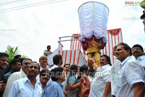 Rajababu Statue Launch at Rajahmundry