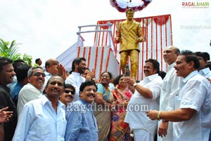 Rajababu Statue Launch at Rajahmundry