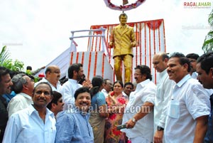 Rajababu Statue Launch at Rajahmundry