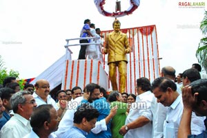 Rajababu Statue Launch at Rajahmundry