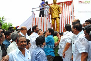 Rajababu Statue Launch at Rajahmundry