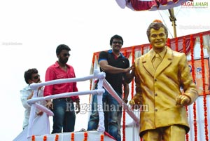 Rajababu Statue Launch at Rajahmundry